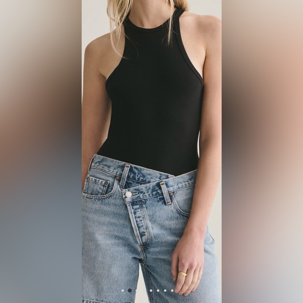 Agolde Black Bodysuit for Women